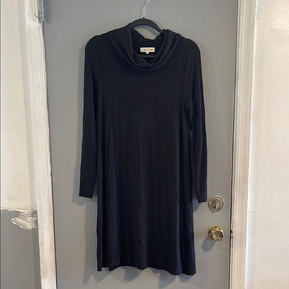 Lou & Grey Signature Soft Long Sleeve Cowl Neck Dress S - Picture 1 of 5